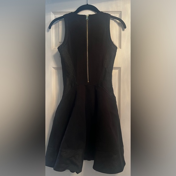 Ted Baker Black Jimena Sleeveless Fit & Flare Dress, Size 0 (XXS) - Picture 3 of 9